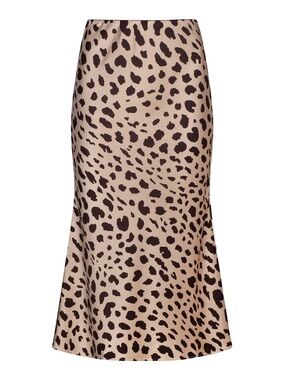 Leopard Print Skirt Midi